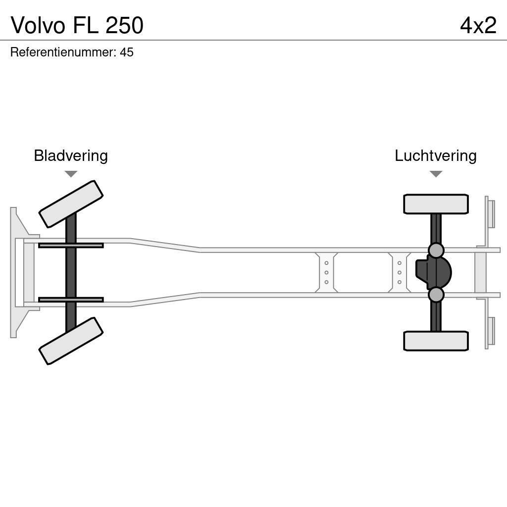Volvo FL 250 Вантажівки-платформи/бокове розвантаження