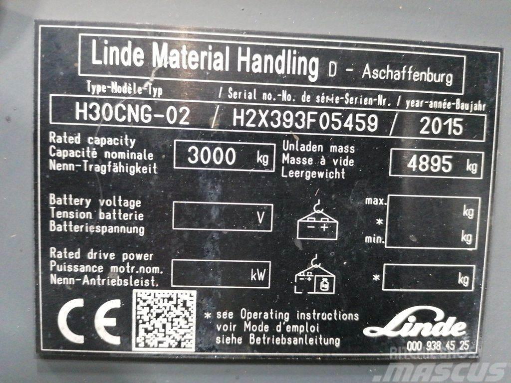 Linde H30T-02 Газові навантажувачі
