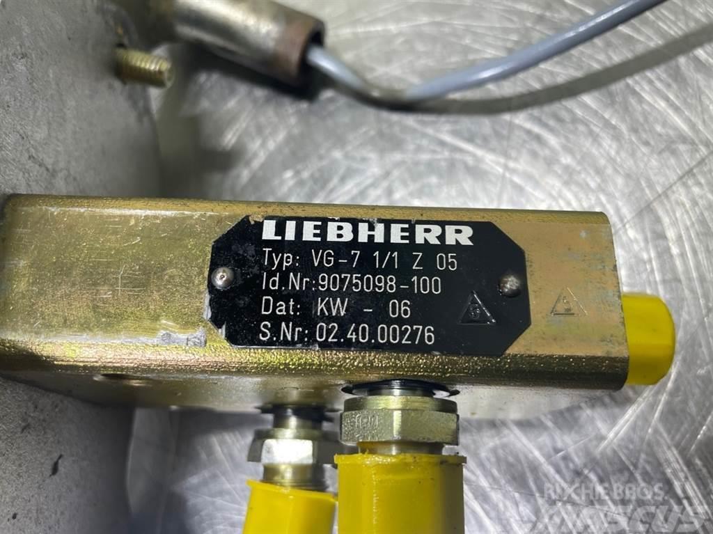 Liebherr A924B-9075098/9198863-Servo valve/Servoventil Гідравліка