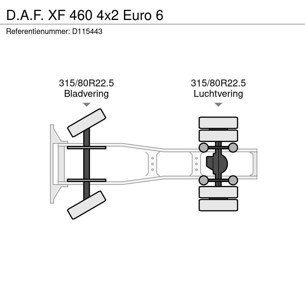 DAF XF 460 4x2 Euro 6 Тягачі
