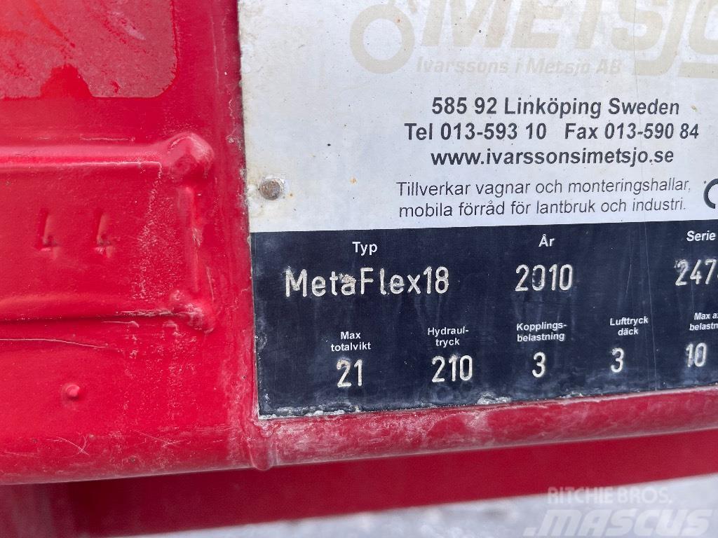 Metsjö Metaflex 18 lastväxlarvagn Інші причепи