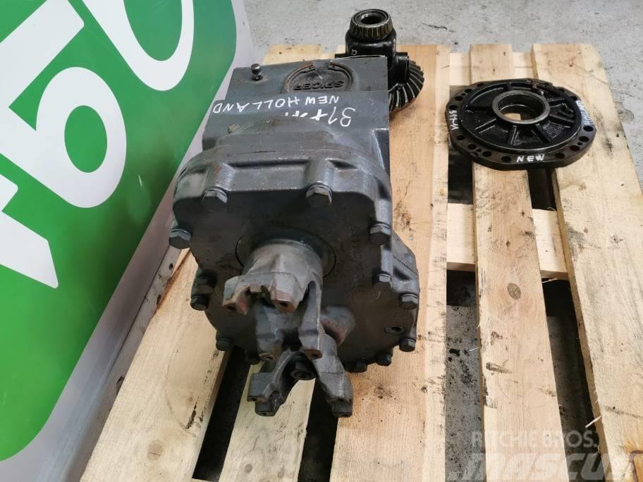 New Holland LM 410 {Clark-Hurth 11X31 front differential Осі