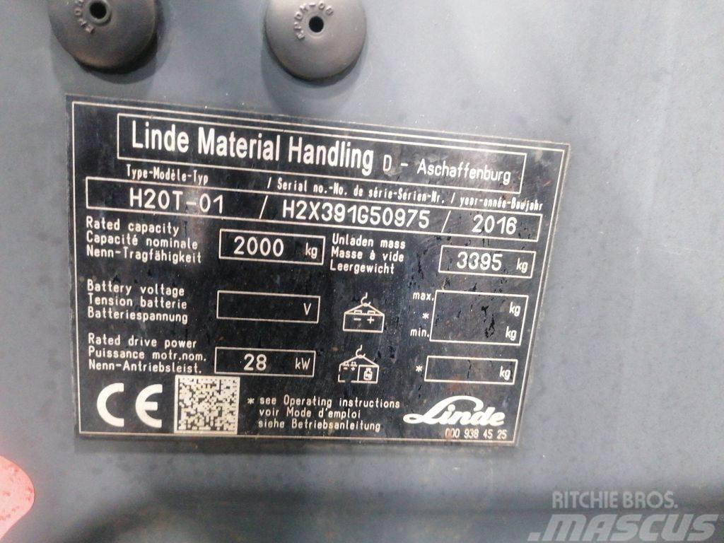 Linde H20T-01 Газові навантажувачі