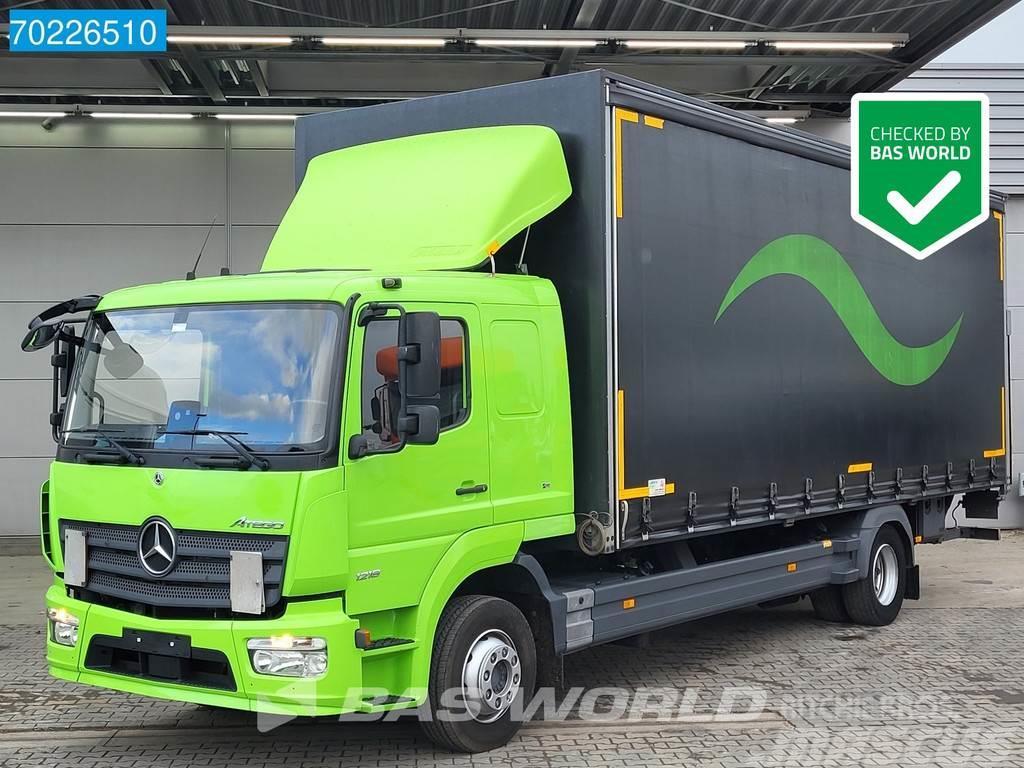 Mercedes-Benz Atego 1218 4X2 12tonner 1.500kg Ladebordwand Euro Тентовані вантажівки