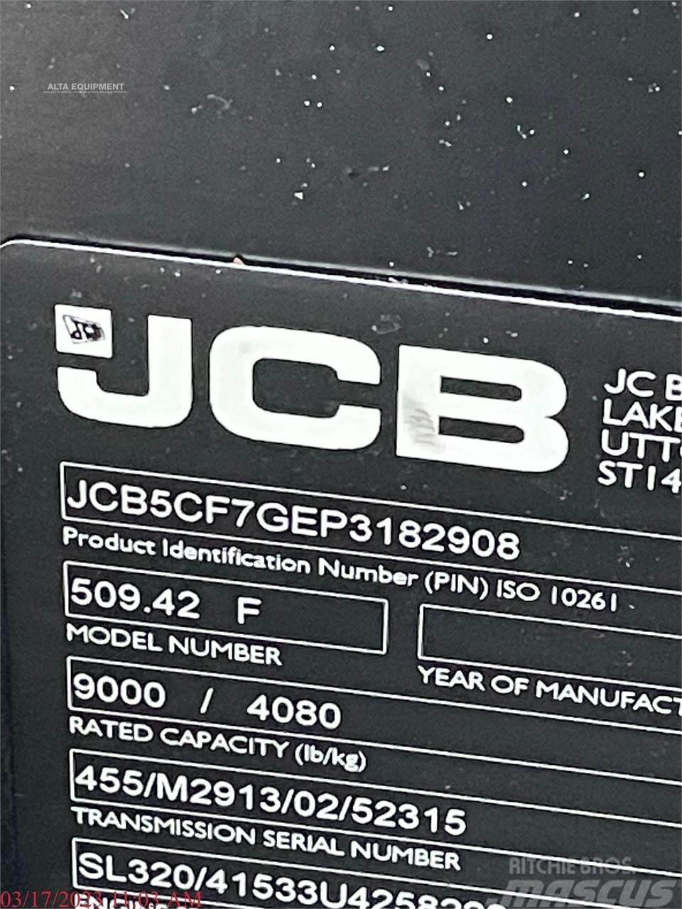 JCB 509-42 Телескопічні навантажувачі