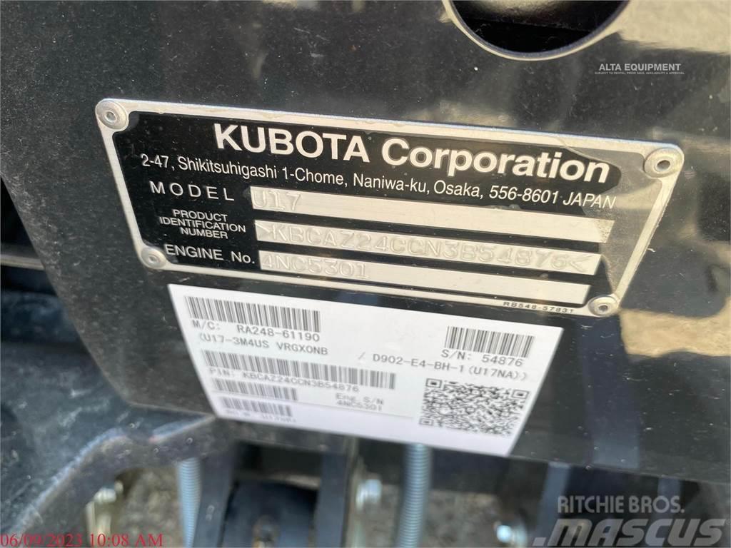 Kubota U17 Міні-екскаватори < 7т