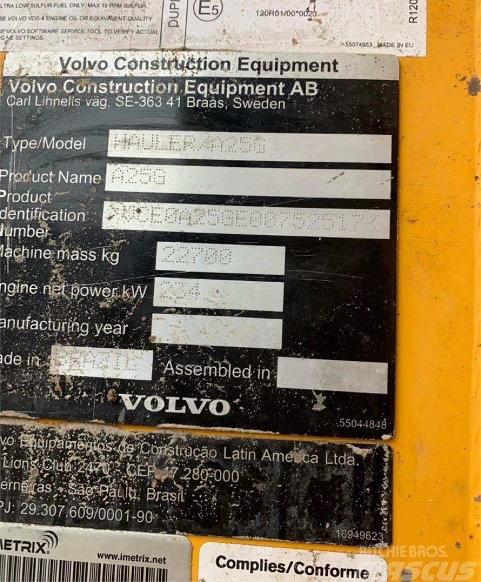 Volvo A25G Зчленовані самоскиди