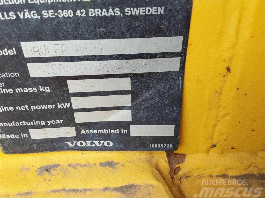 Volvo A40G Зчленовані самоскиди
