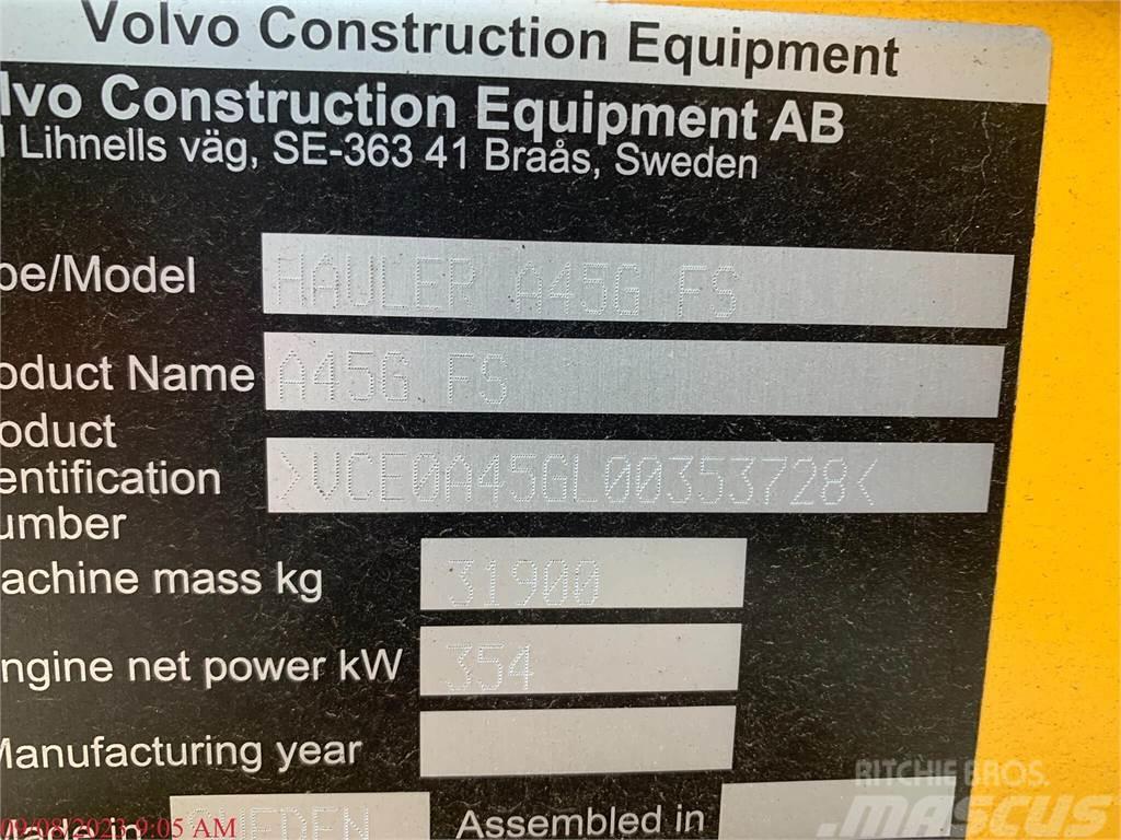 Volvo A45G FS Зчленовані самоскиди