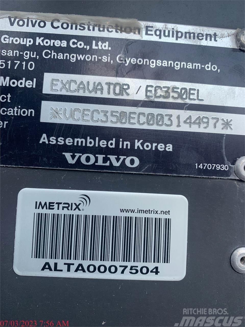 Volvo EC350EL Гусеничні екскаватори