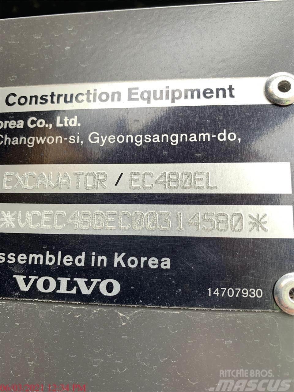 Volvo EC480EL Гусеничні екскаватори