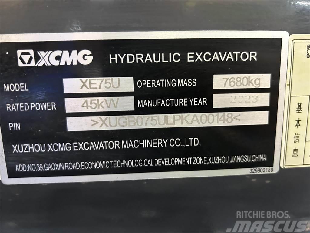 XCMG XE75U Гусеничні екскаватори