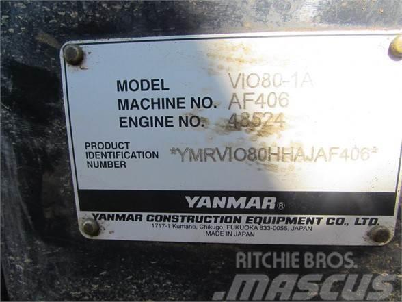Yanmar VIO80-1A Гусеничні екскаватори