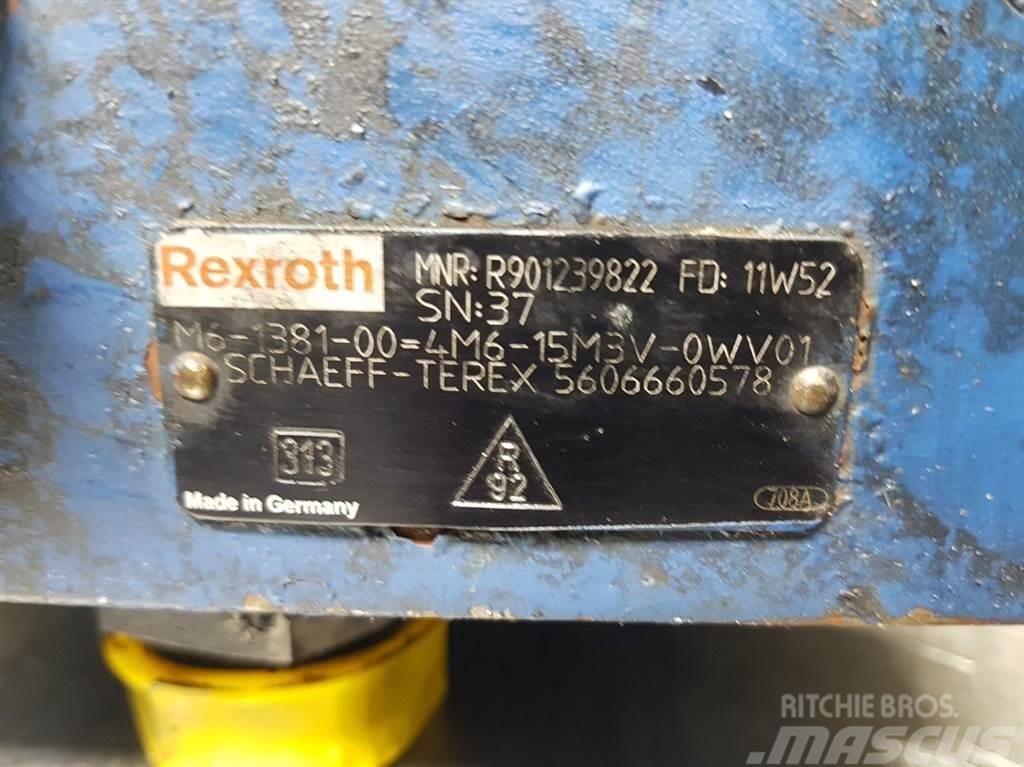Terex TL260-Rexroth M6-1381-00=4M6-R901239822-Valve Гідравліка