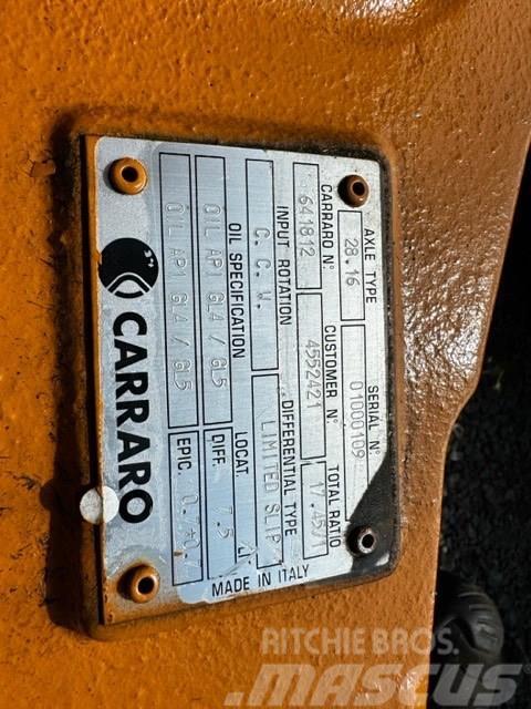 Carraro 28.16 new axles Осі