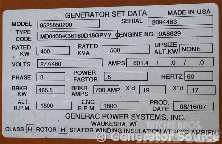 Generac 400 kW - JUST ARRIVED Дизельні генератори