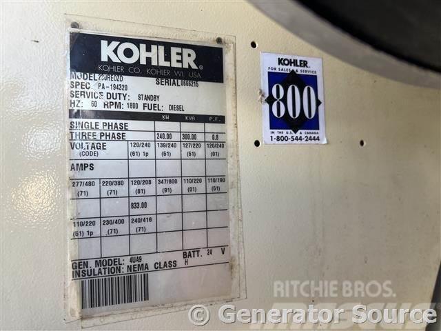 Kohler 240 kW Дизельні генератори