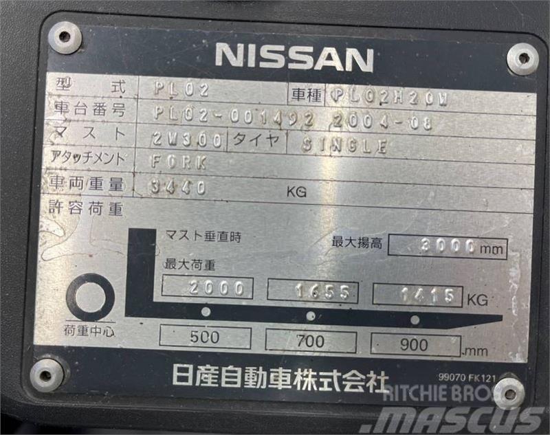 Nissan PL02M20W Інше