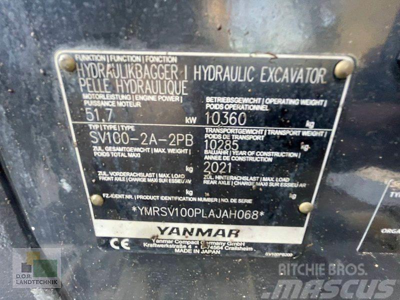 Yanmar SV 100 Гусеничні екскаватори