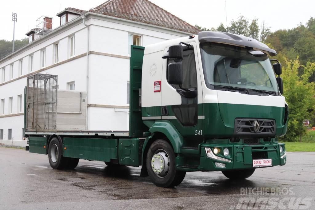 Renault D16.280 E6 ADR LBW Transport von Gas Flaschen Вантажівки-платформи/бокове розвантаження