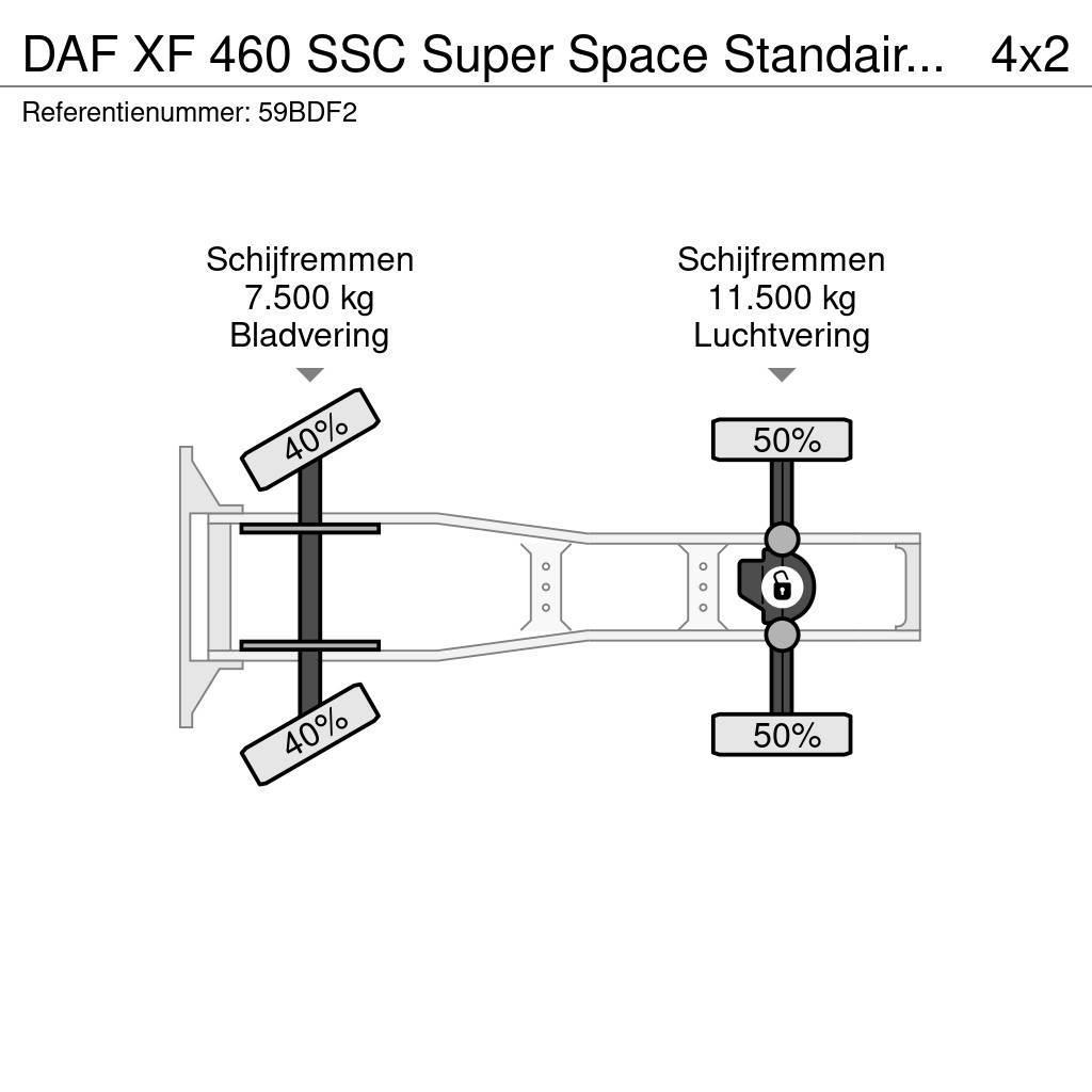 DAF XF 460 SSC Super Space Standairco NL Truck Тягачі
