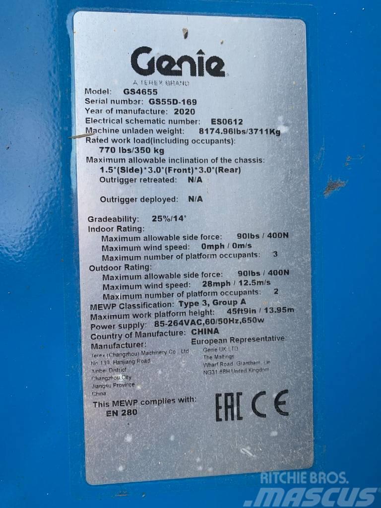 Genie GS 4655, NEW, 16m, electric scissor lift Підйомники-ножиці