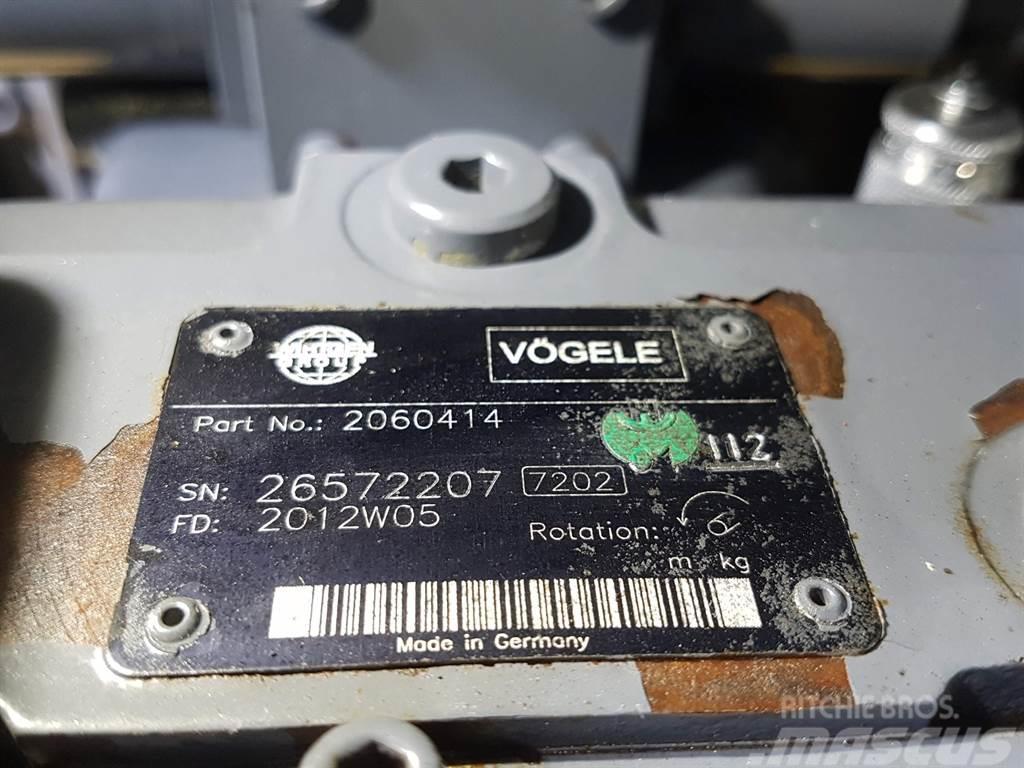 Vögele 2060414 (A10VG45+A10VG28) - Drive pump/Fahrpumpe/R Гідравліка