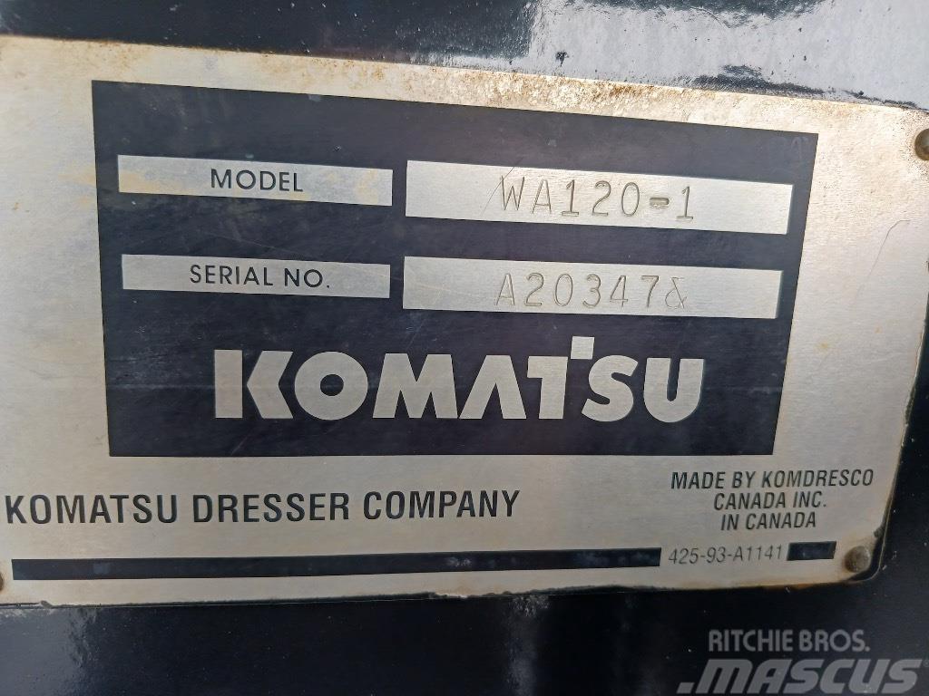Komatsu WA 120-1 Фронтальні навантажувачі