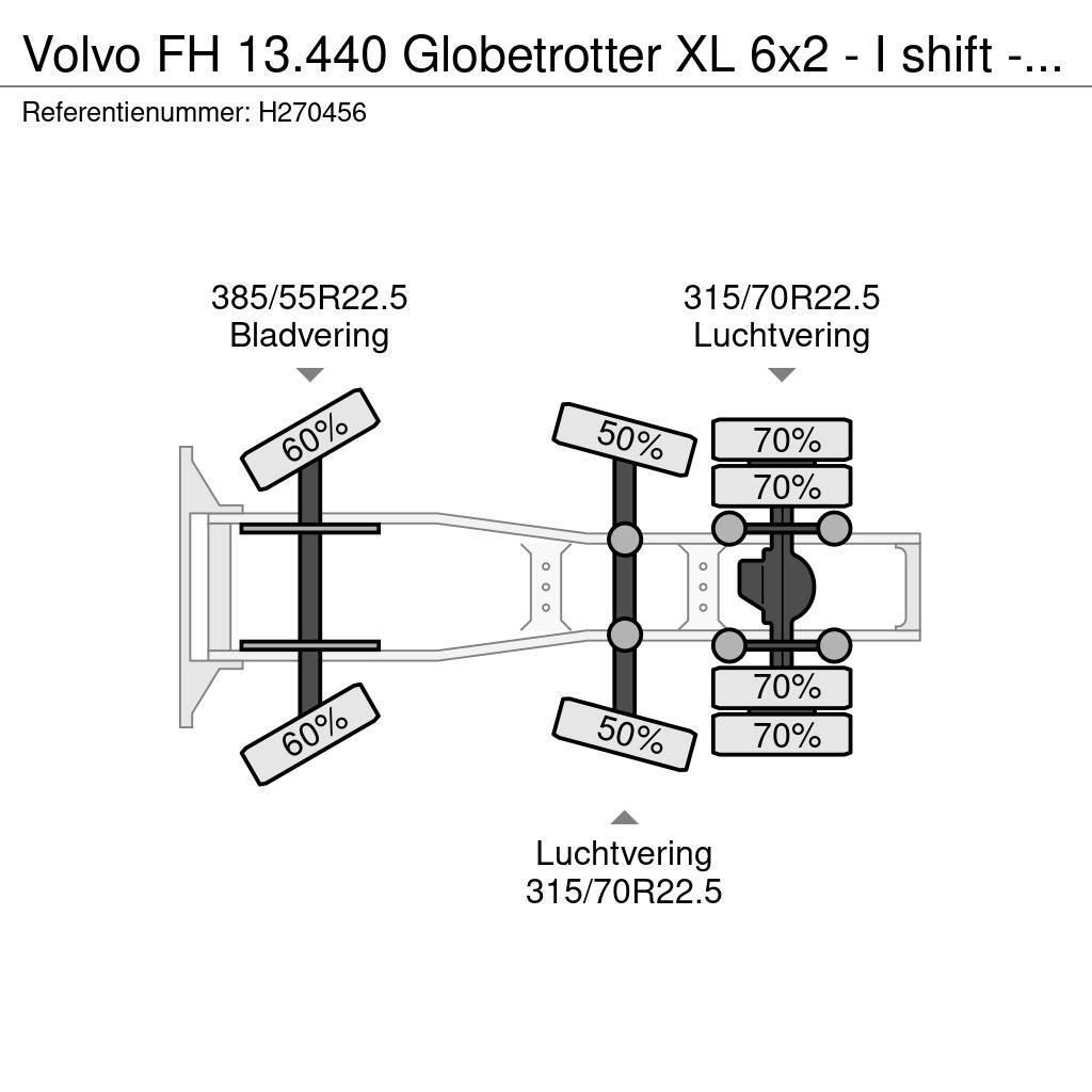 Volvo FH 13.440 Globetrotter XL 6x2 - I shift - Euro3 - Тягачі