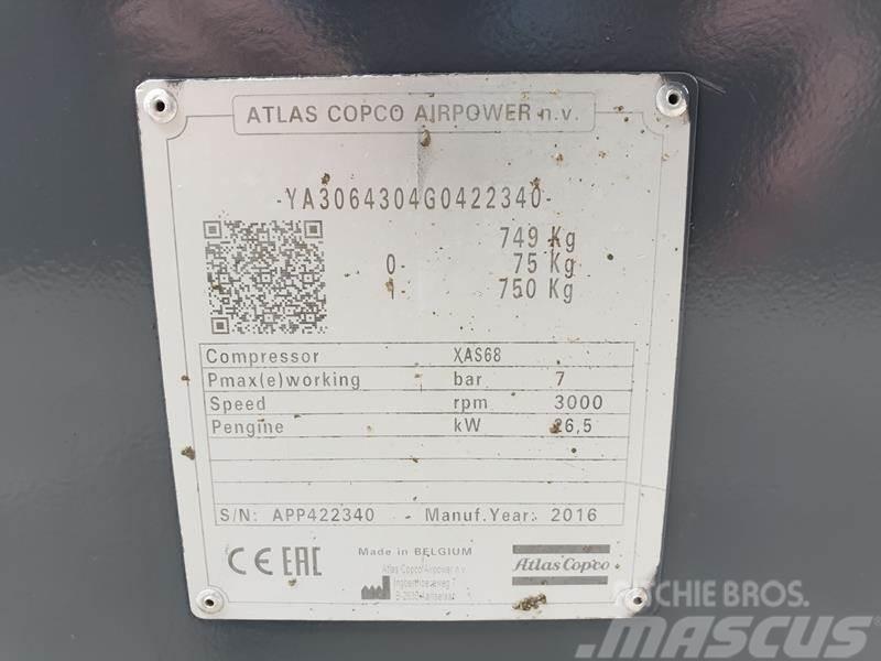 Atlas Copco XAS 68 KD Компресори