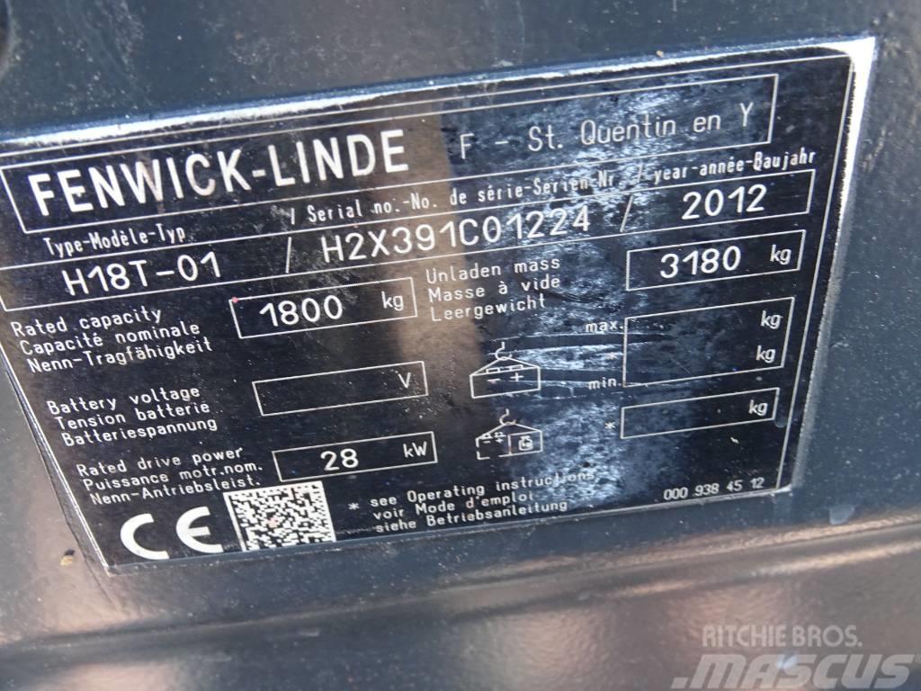 Linde H18T-01 Газові навантажувачі