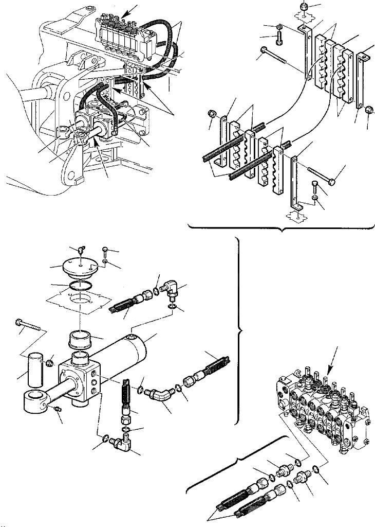 Komatsu - Rcaord circuit hidraulic - 500380503 Гідравліка