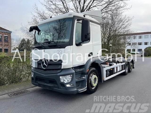 Mercedes-Benz Actros 2543 6X2 Meiller RK 20.65 /Lenk+Liftachse Вантажівки з гаковим підйомом