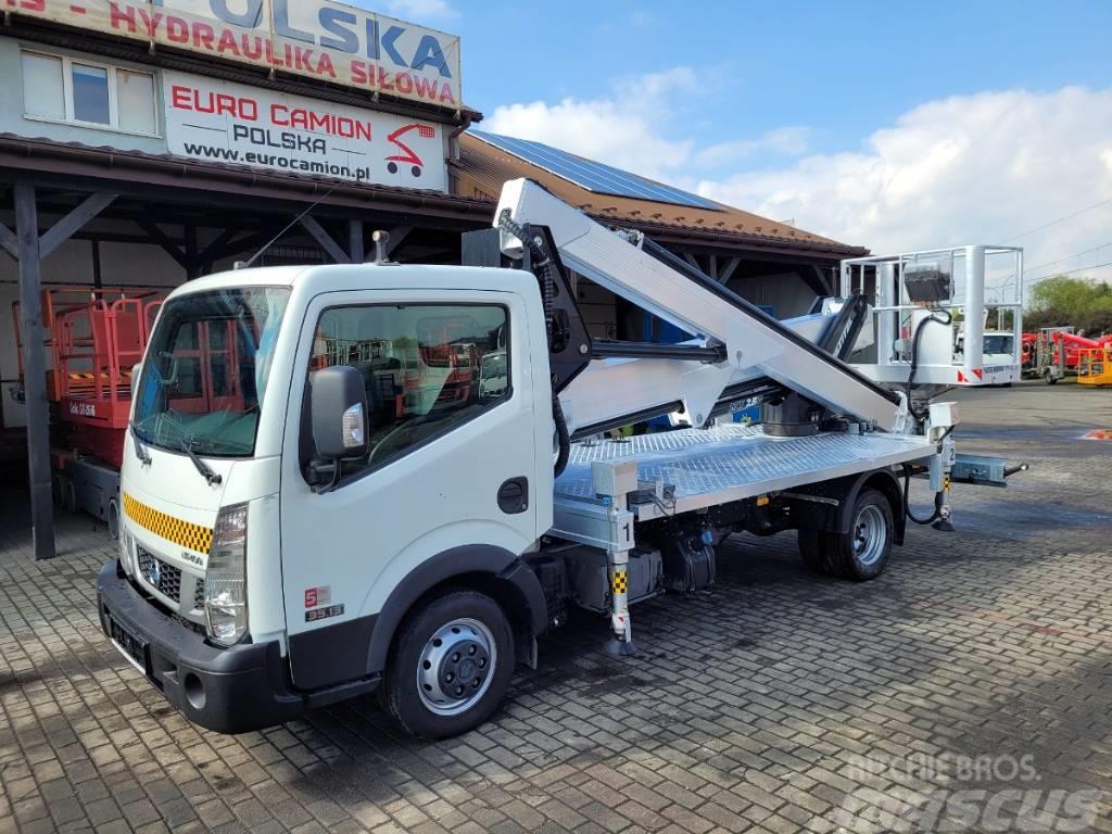 Multitel MX250 - 25 m Nissan NT400 bucket truck boom lift Автовишки на базі вантажівки