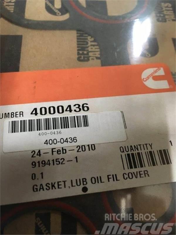Cummins Oil Filter Gasket - 4000436 Інше обладнання