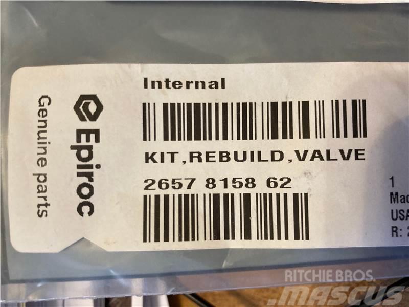 Epiroc (Atlas Copco) Valve Rebuild Kit - 57815862 Комплектуючі і запасні частини для бурових установок
