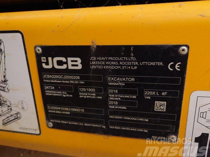 JCB 220X LC Гусеничні екскаватори