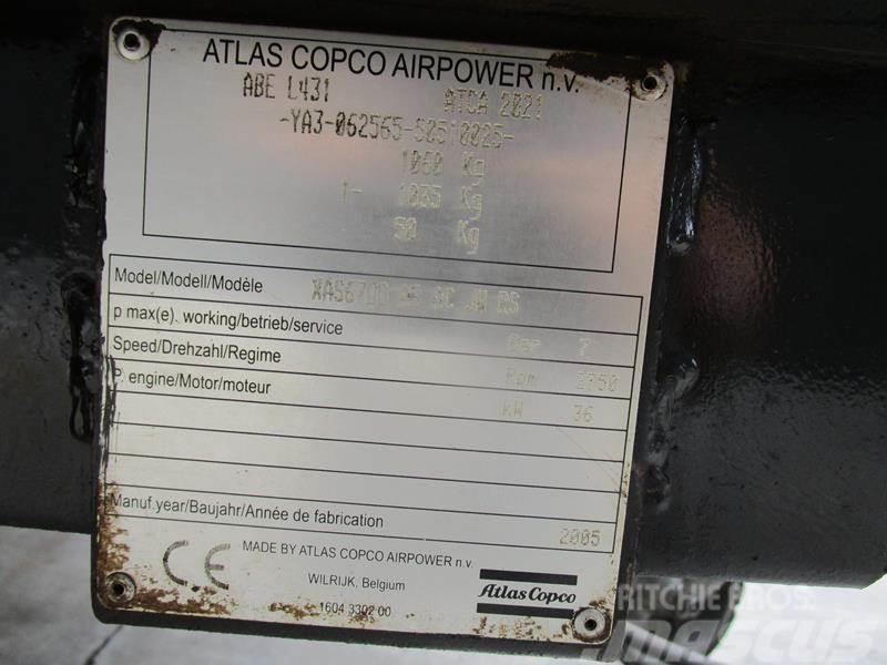 Atlas Copco XAS 67 DD - G Компресори