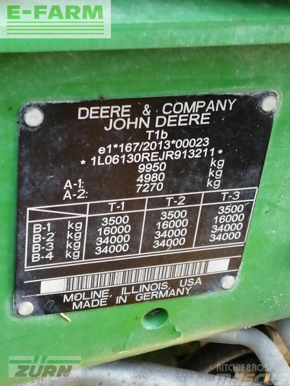 John Deere 6130r Трактори