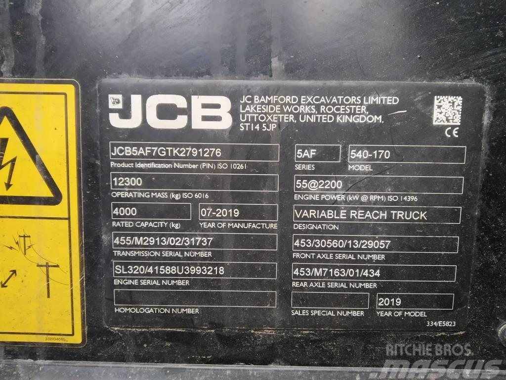 JCB 540-170 (220044 Z) Телескопічні навантажувачі