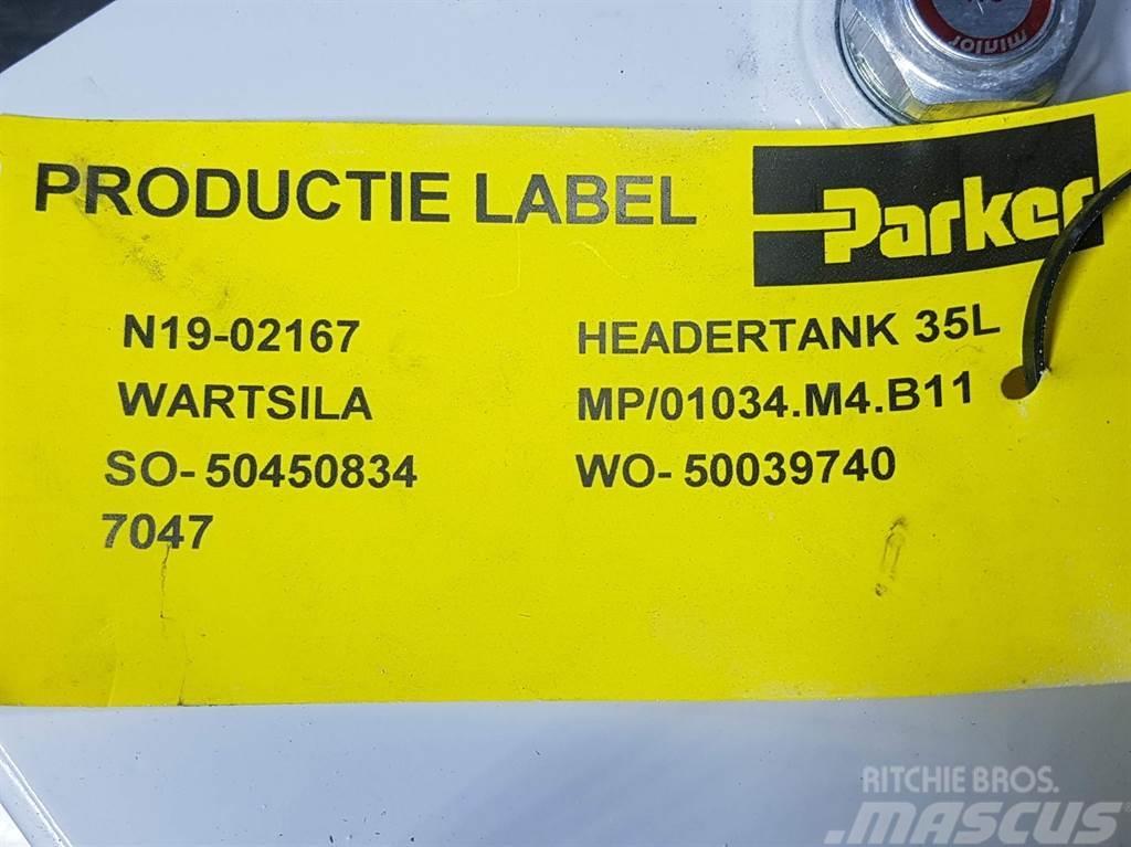Parker - Headertank 35L - Tank/Behälter/Reservoir Гідравліка