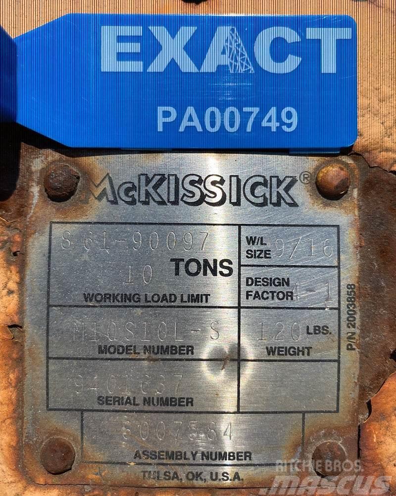  McKissick M10S10L-S Запчастини для кранів