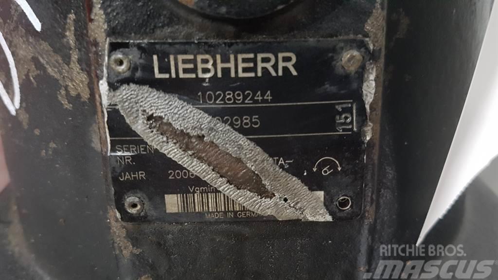 Liebherr 10289244 - Drive motor/Fahrmotor/Rijmotor Гідравліка