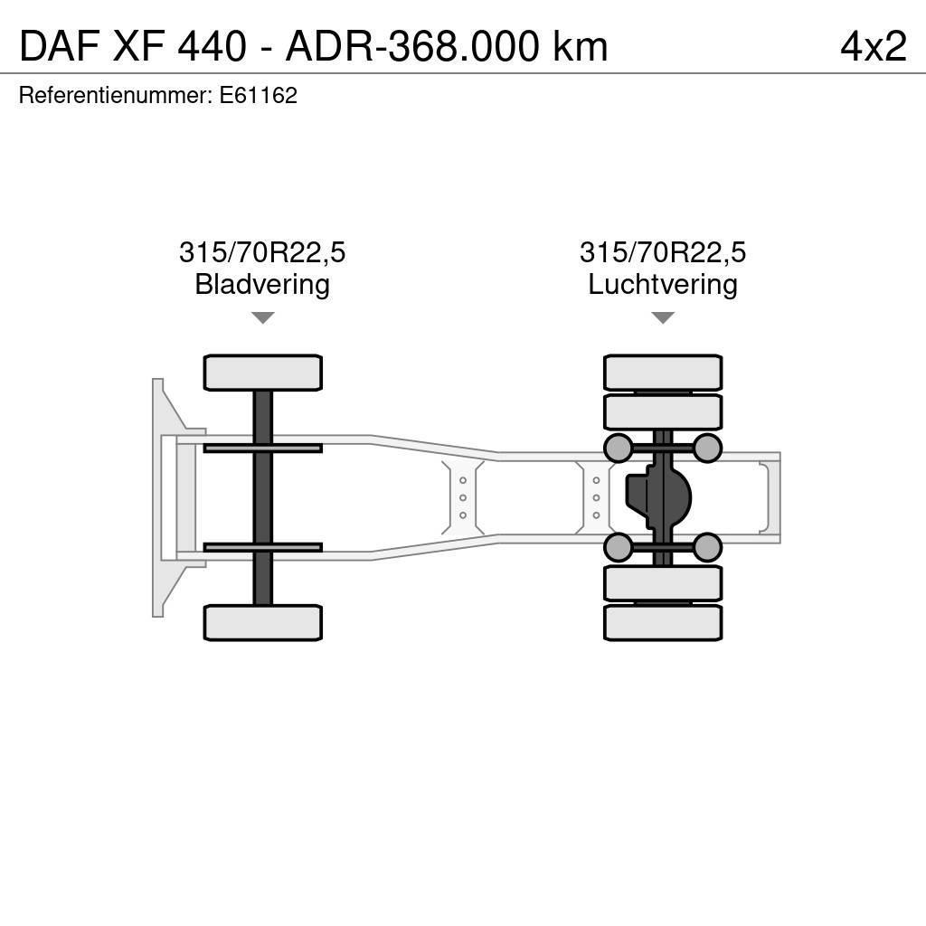 DAF XF 440 - ADR-368.000 km Тягачі