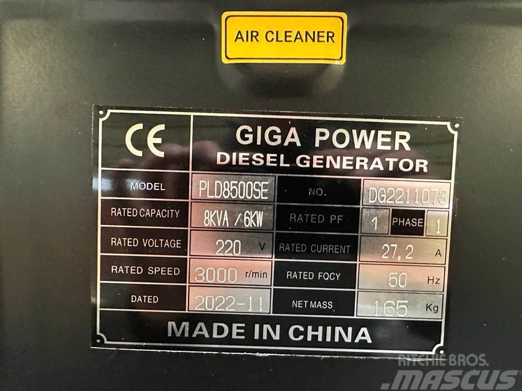  Giga power 8 kVA generator - PLD8500SE Інші генератори