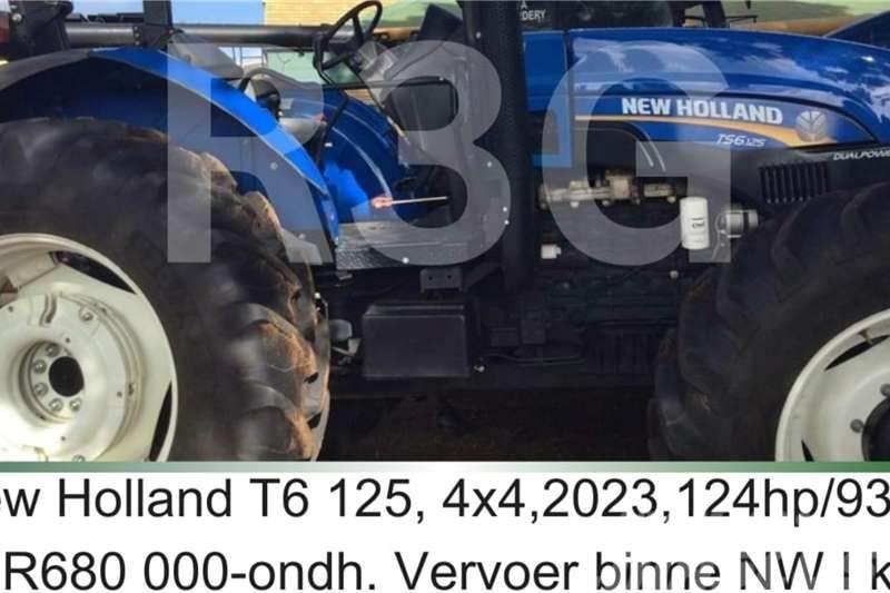 New Holland T6 125 - 124hp / 93kw Трактори
