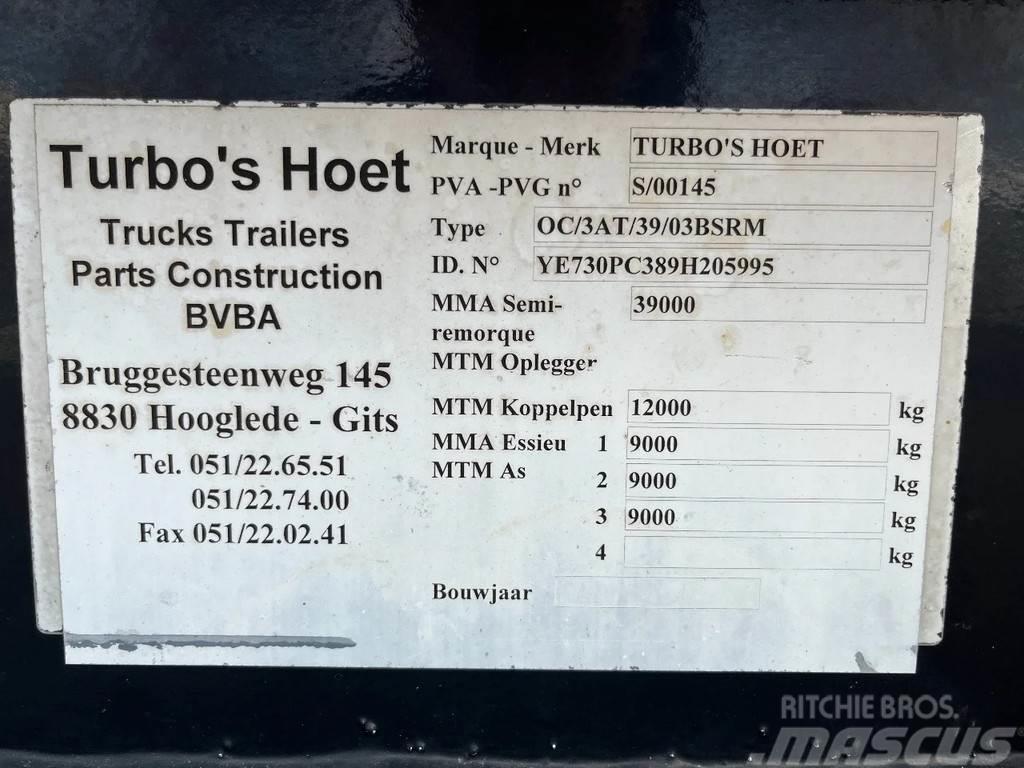  Turbo'sHoet 1x20ft - BPW - ADR(FL,AT,OX) - Perfect Напівпричепи для перевезення контейнерів