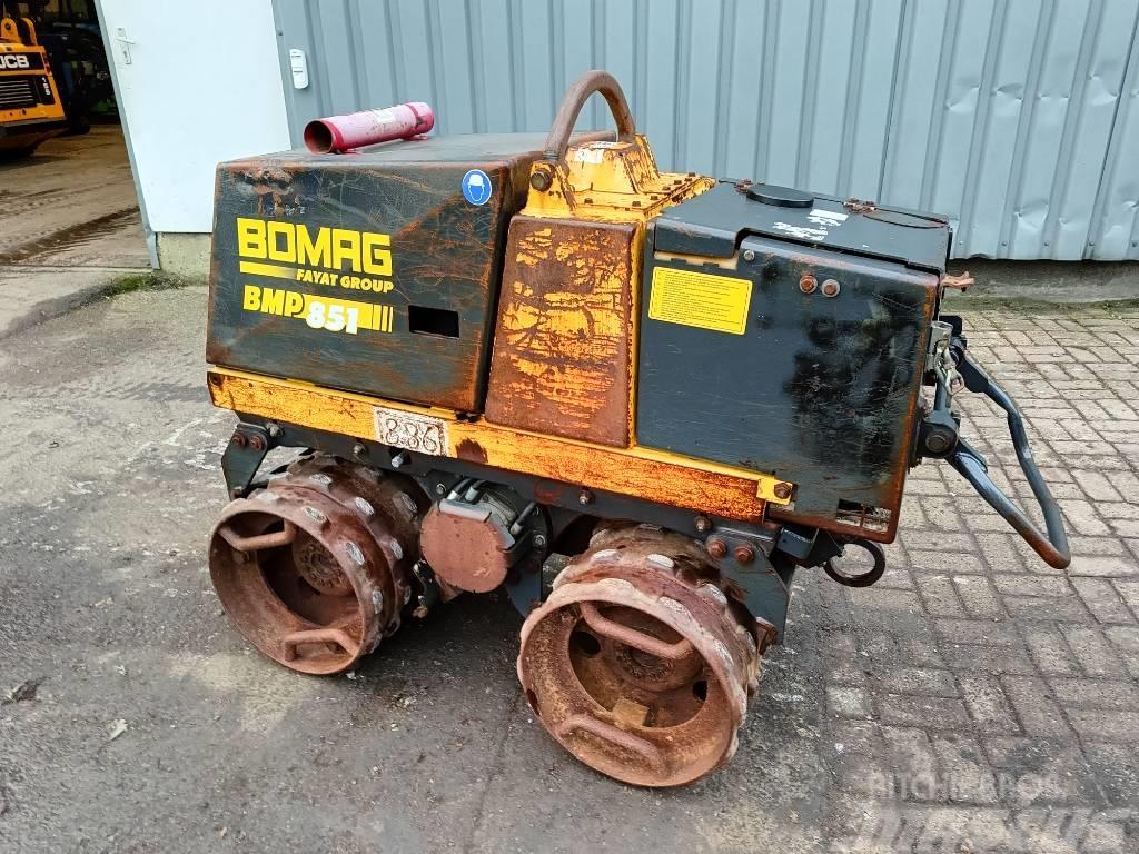 Bomag BMP 851 remote controlled duo roller wals walz Котки тротуарні