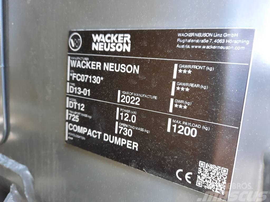 Wacker Neuson DT12 Гусеничні самоскиди