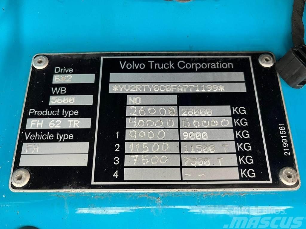 Volvo FH 460 6x2 SUPRA 950 Mt / BOX L=8535 mm Рефрижератори